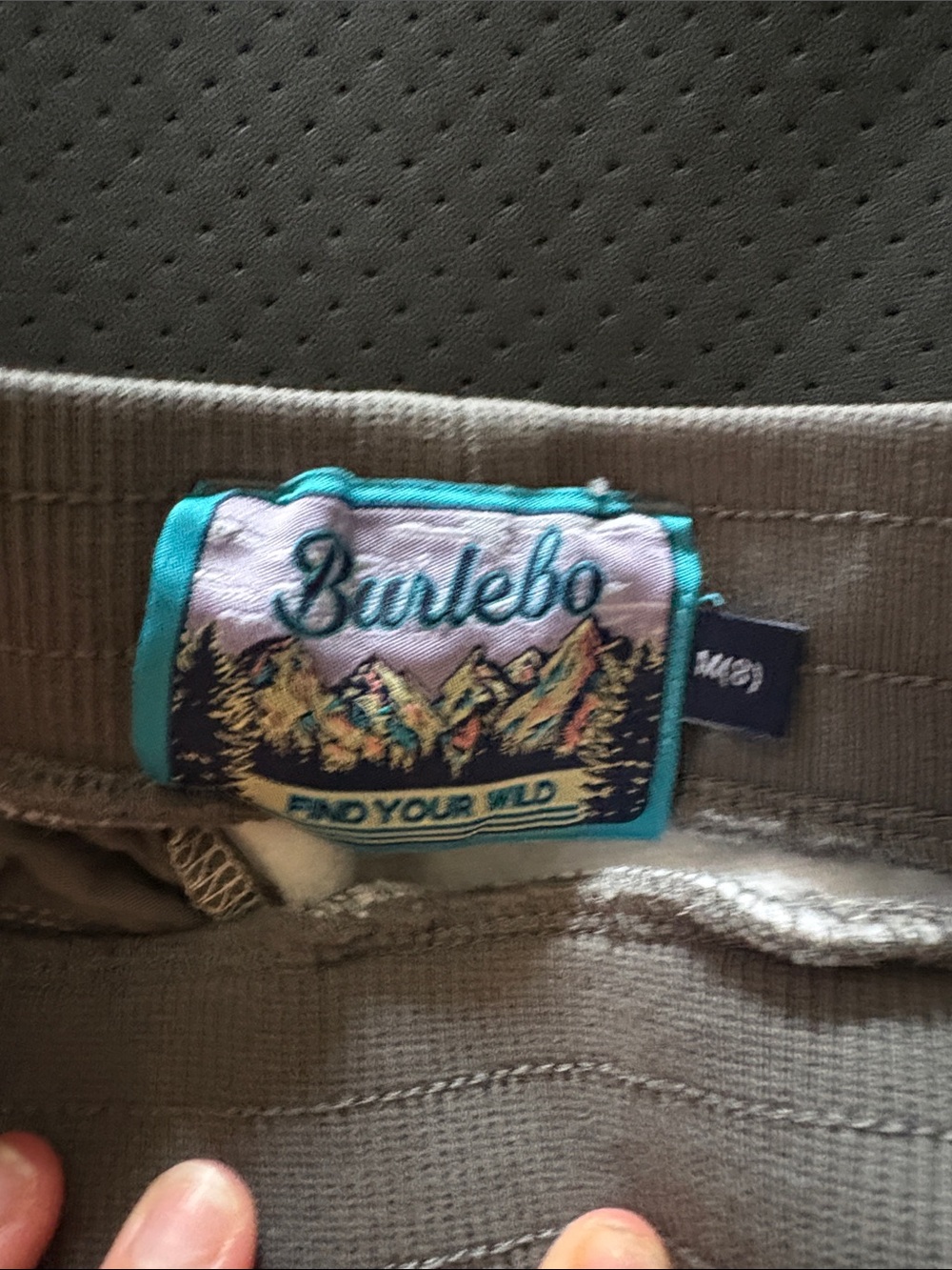 BURLEBO Gray Camo Kids Sweatpants - Picture 2 of 3